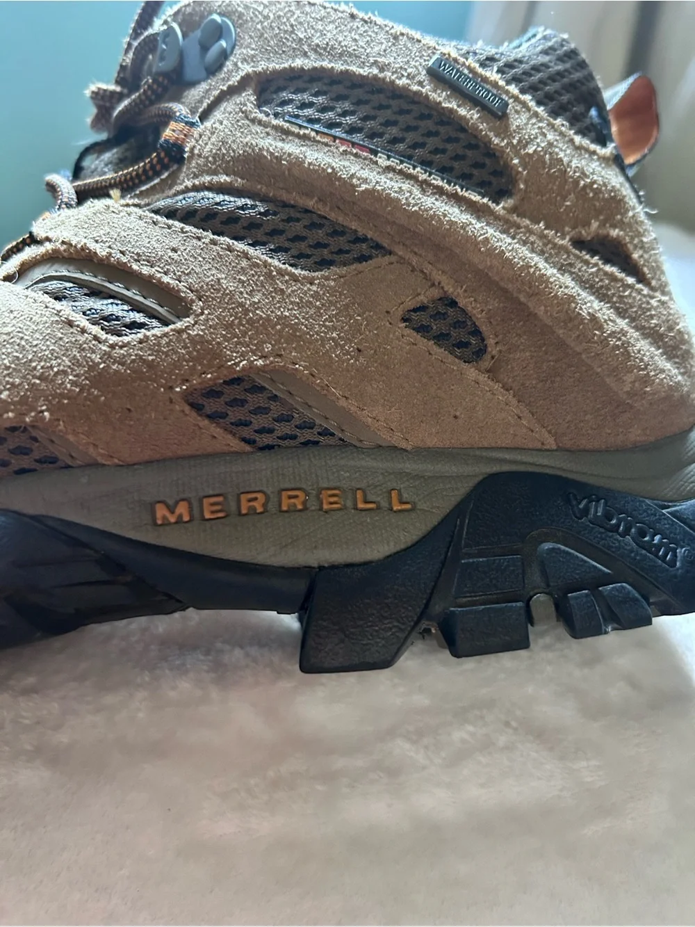 Merrell Men's Brown and Black Hiking Boots